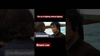 Bruce Lee -The art of fighting without fighting #brucelee #enterthedragon #martialarts #viralshorts