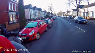 Cyclists collide after jumping red lights at Death Junction