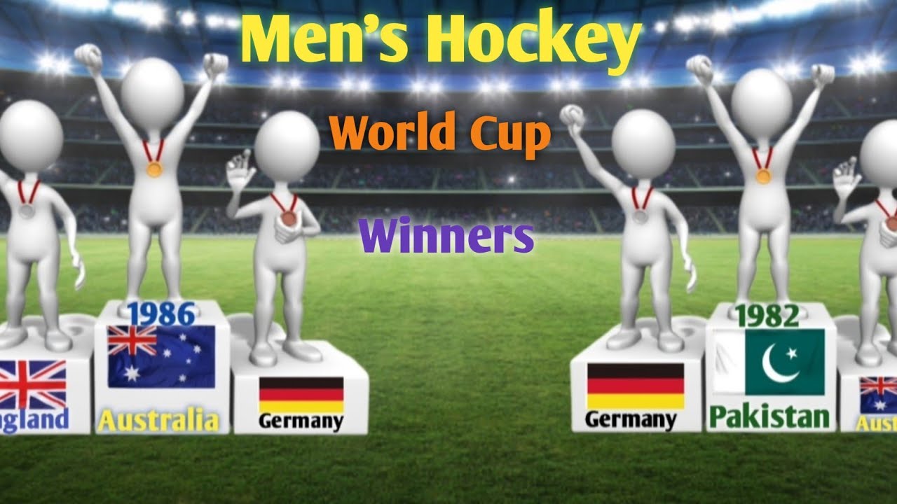 Winners Of Hockey World Cup | Men's Hockey World Cup Winners 1972-2018 ...