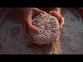 ASMR||Super crunchy crispy red dirt 💦 Crumbling||relaxing mouthwatering yummy paste play 💯🔥