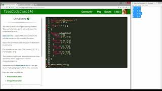 Free Code Camp - DNA Pairing - Solution