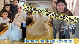 Vlog💓OĞLAN TOYU💓DAYIMIN,XALAMIN EVİNDƏ XOŞ GÜN💓TOY VLOGU/QIZIMIZ GƏLİN KÖÇDÜ👰‍♀️👨‍💼