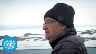 Antarctica's Climate Emergency: UN Chief's Urgent Message on Melting Ice | United Nations