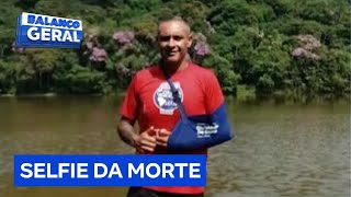 Homem se desequilibra ao tirar foto, cai em represa e morre afogado na grande SP