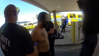 Las Vegas police release bodycam video, 911 calls of deadly Smith's shooting