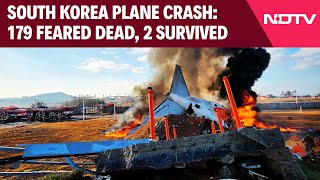 South Korea Plane Crash: 179 Feared Dead, 2 Survived