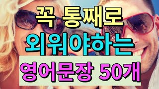 원어민이 맨날 쓰는 영어회화 문장 60개 / 이건 매일듣고 무조건 통째로 외워두세요~!!