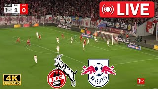 🔴[LIVE] RB Leipzig vs FC Köln | Bundesliga 2023/24 | Match LIVE Now!