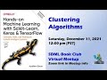 Hands-on Machine Learning -- Clustering Algorithms