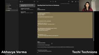 Nodejs tutorial: Insert form data into database in nodejs using expressjs
