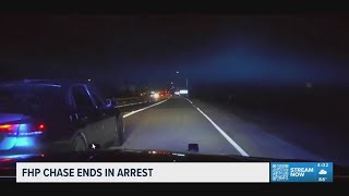 Riverview man arrested after high speed chase on I-75, FHP says