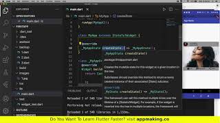 10. Understand Difference between Stateless & Stateful Widget | Flutter for Beginners #10