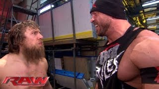 Raw - Daniel Bryan refuses to back down from Ryback: Raw, June 3, 2013