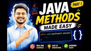 Introduction to Java Methods Explained Like Never Before with real time examples | Part 1