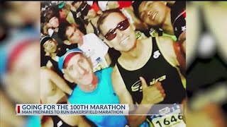 Avid runner prepares to run Bakersfield Marathon, making it his 100th marathon