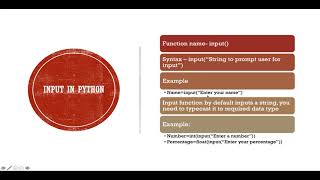 Python Simplified Lecture 4- Input & Output in Python | Learn Python | Print and Input Functions