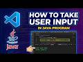How to take User Input Java Program on Visual Studio Code [ 2026 Update ] Run in Terminal of VSCode