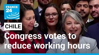 Chile Congress votes to reduce working hours from 45 to 40 • FRANCE 24 English