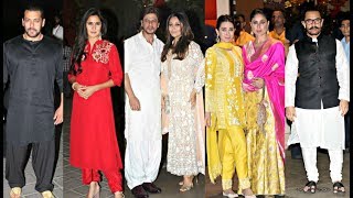 Mukesh Ambani Ganesh Chaturthi 2018 - Salman Khan, Katrina Kaif, Shahrukh Khan, Kareena Kapoor