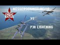 IL2: Messerschmitt Bf110 G2 vs P38 Lightning | Great Battles Series