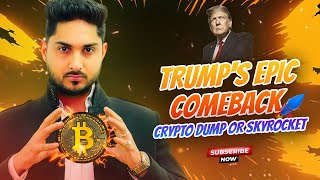 🚨 Trump Returns: Will Bitcoin Skyrocket Past $100K? 🔥 Major Crypto Shift Incoming!”