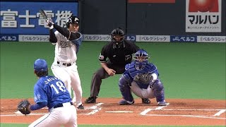 【プロ野球パ】電光石火の先制劇！賢介＆陽でファイターズ先制！！2015/03/07 F-DB