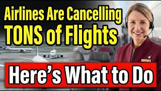 Your Flight Got Cancelled? Do THIS Immediately (Senior Travel Guide)