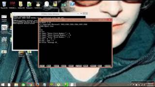 Simple GW BASIC Program For Taking Average Of Three Numbers