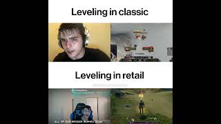 WoW Classic Vs Retail : Leveling \u0026 raiding