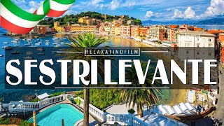 Beautiful Sestri Levante 4K • Relaxing Italian Music, Instrumental Romantic • Video 4K UltraHD