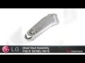 LG Dryer Duct Assembly Part #:5209EL1001E