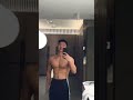 very handsome muscular man bigboy fitness muscle handsome workout 肌肉男模特帥哥