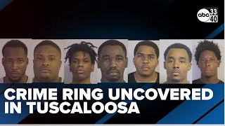 Crime Enterprise Busted in Tuscaloosa, Suspects Connected to Ten Shootings Over Two Year Span