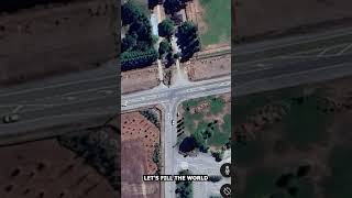 මකුළුකාර් දැකලා තියෙනවද? #letsfilltheworld #googleearth #shorts