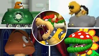 New Super Mario Bros. DS - All Bosses