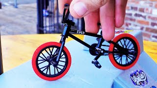 BMXフィンガーで新しいテックデッキランプを開梱