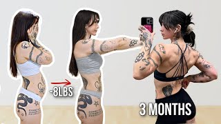 I Changed My BODY and My LIFE in 3 months... (fat loss, clear skin, healthy habi