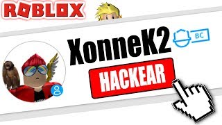 Le R0bo La Cuenta A Xonnek Y Me Hago Pasar Por El - xonnek me enseña su juego de h4ck3rs rodny roblox