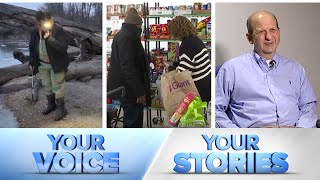 Your Voice, Your Stories: digging into mail thefts, feeding neighbors, and finding fossils