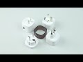 Porpurlar  Wold Travel adapter with UK/US/AU/EU/Switzerland/itlay plug adapter  CE ROHS