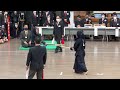 2回戦【笠（筑波大）×駒田（日大）】第53回関東女子学生剣道選手権大会【2021・05・13】kendo