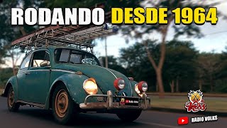 DESDE 1964 ESSE FUSCA AINDA RODA NO DIA A DIA, E AINDA DE QUEBRA RODOU O PANTANAL NO ANO PASSADO.