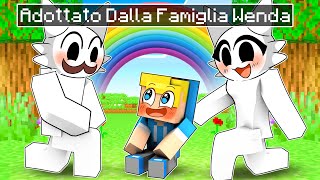 VENGO ADOTTATO DA UNA FAMIGLIA DI WENDA su MINECRAFT!