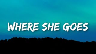 Bad Bunny - Where She Goes (Letra/Lyrics) 1 HORA
