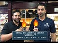 How to Light a Cigar Without Burning your FACE OFF!!