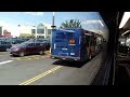 DRIVER POV brand new Gilig advantage 4243 on route 100 clookwise