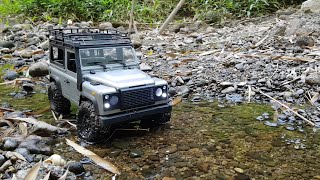 RC Car : D90 Defender MN99s Slippery River Adventure #1