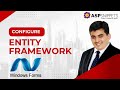 Configure step by step Entity Framework in Windows Forms application