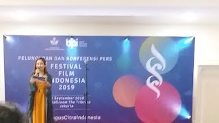 Peluncuran dan Konferensi Pers Festival Film Indonesia 2019