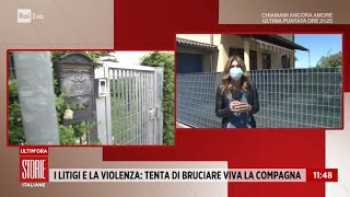 Ennesima storia di violenza : donna vittima del convivente -Storie italiane 17/05/2021